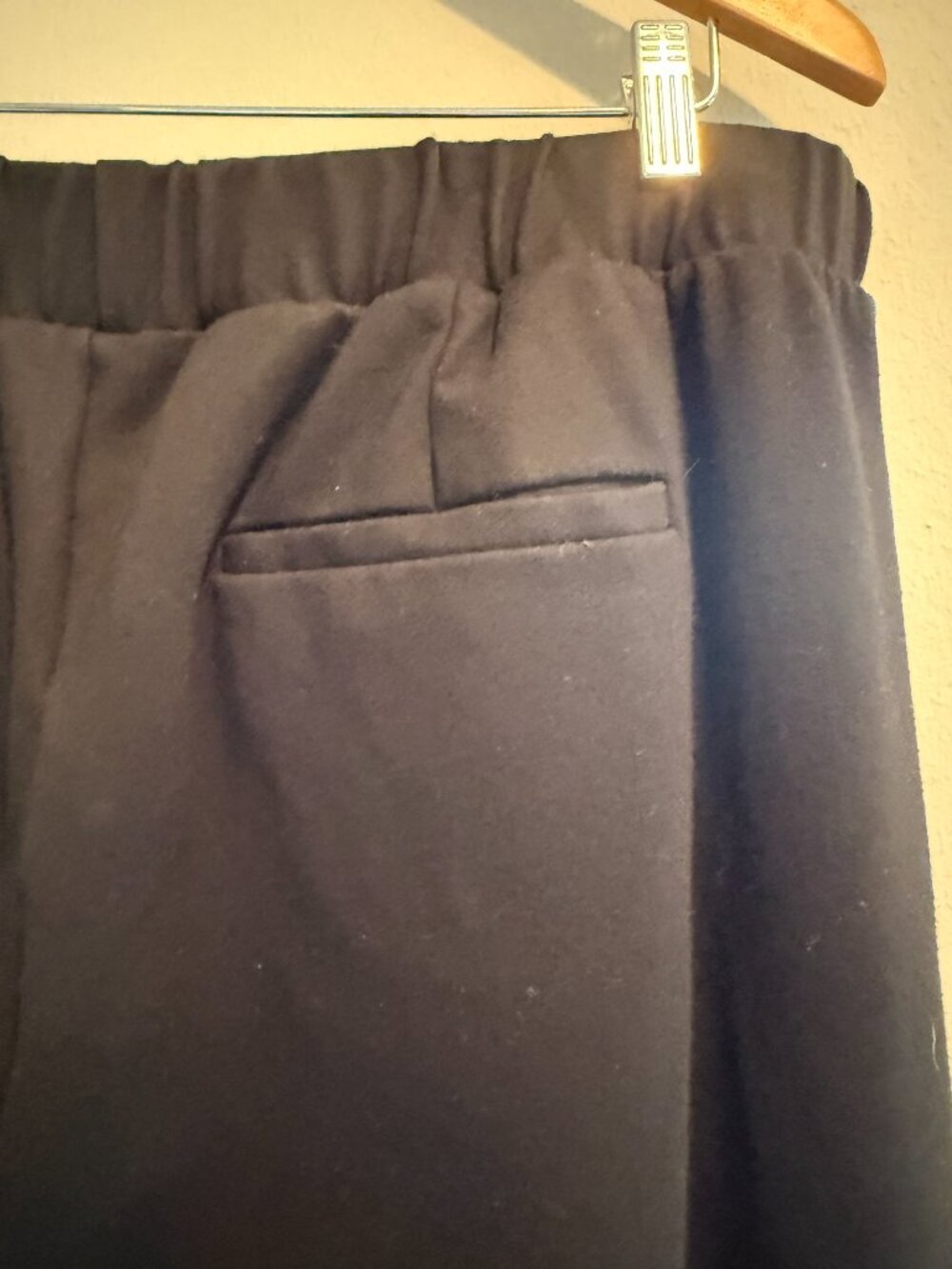 Universal Standard Plus Size Stephanie Wide Leg Stripe Ponte Pants M (2X) - Picture 5 of 11
